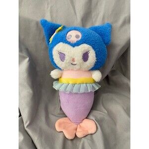Sanrio Character Kuromi Pastel 11in Mascot Mermaid Plush
